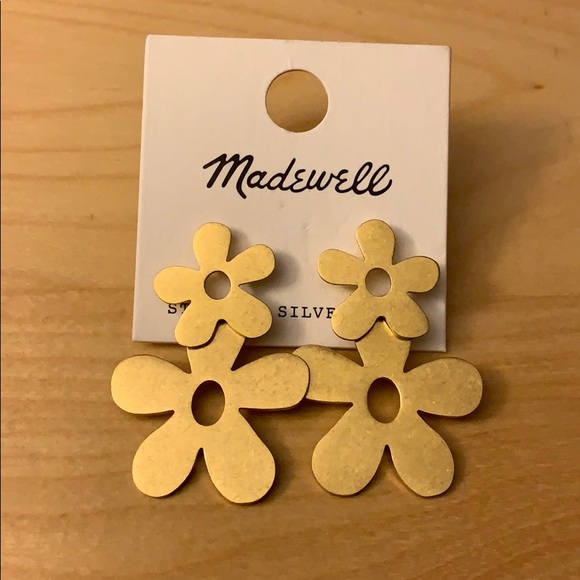 Madewell Jewelry - Madewell Daisy Statement Earrings